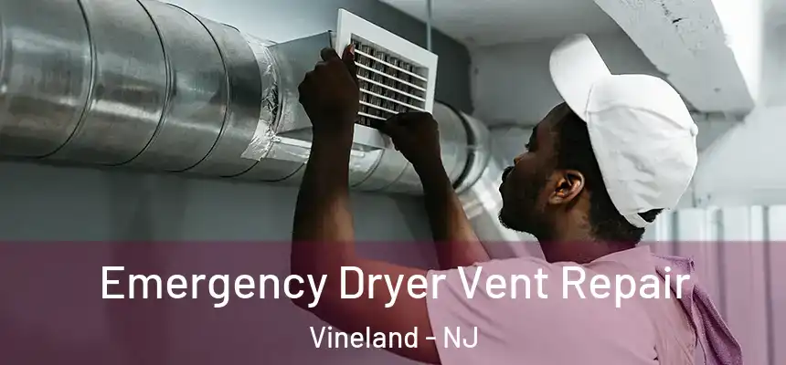 Emergency Dryer Vent Repair Vineland - NJ